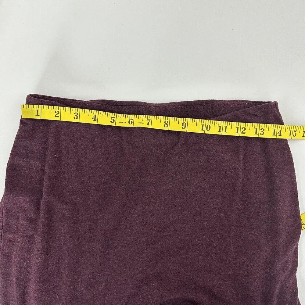 Cabi Skirted Legging Womens Medium Red 3672 Stretch Midrise Modest M'Legging - Picture 9 of 13